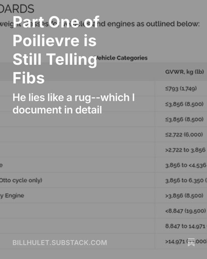 Wow! Poilievre is the gift that keeps giving. 